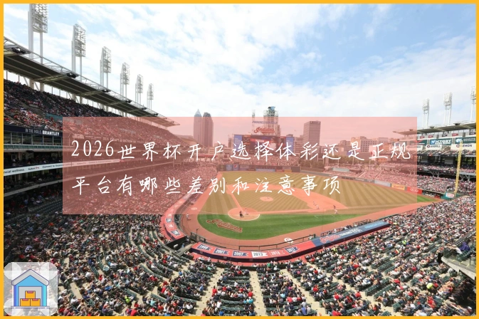 2026世界杯开户选择体彩还是正规平台有哪些差别和注意事项